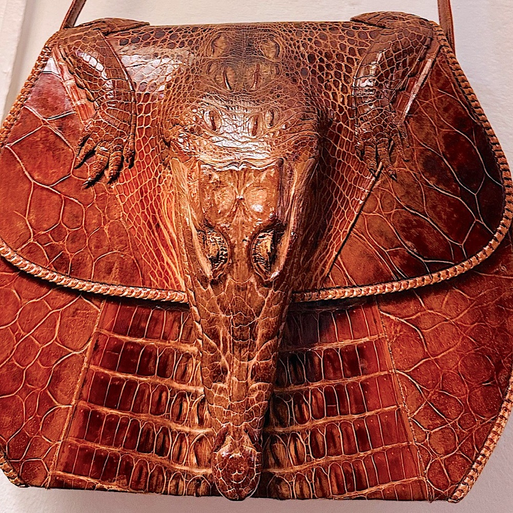 Genuine Alligator Handbag